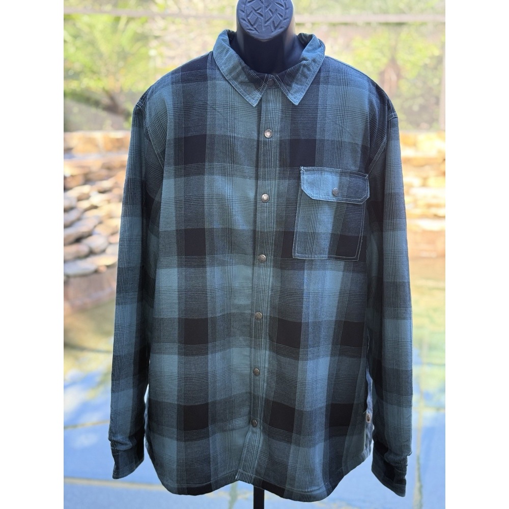 The North Face Campshire Flannel Shirt 2XL Fleece-Lined Multicolor Comfort
